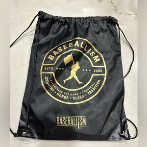 NEW Baseballism Drawstring Backpack